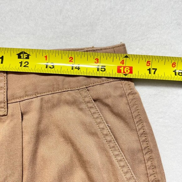 a.n.a. Women's Highest-Rise Tapered Leg Maple Brown Pleated Pants Size 12 NWT - Picture 8 of 11